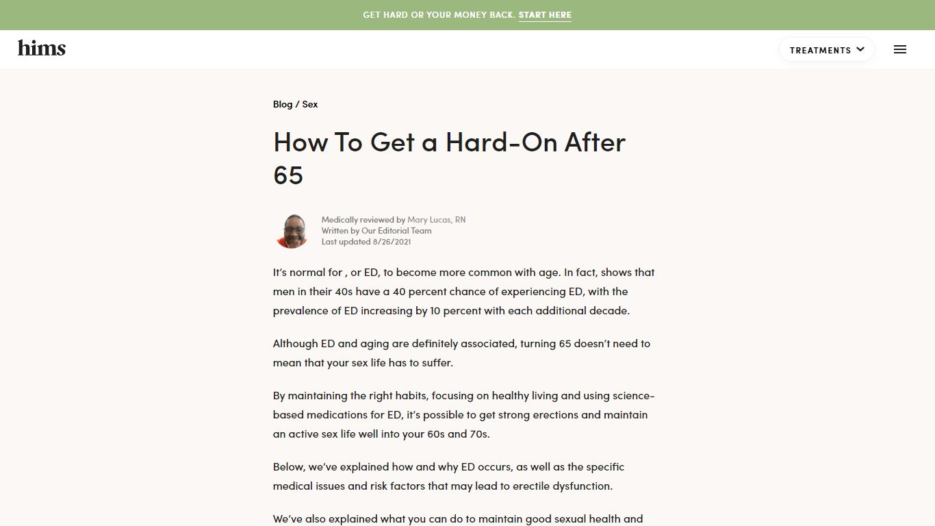 How To Get a Hard-On After 65 | hims